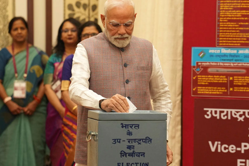 ഉപരാഷ്ട്രപതി തെരഞ്ഞെടുപ്പ് ആരംഭിച്ചു; വോട്ട് ബഹിഷ്കരിച്ച് ശിരോമണി അകാലിദള്‍